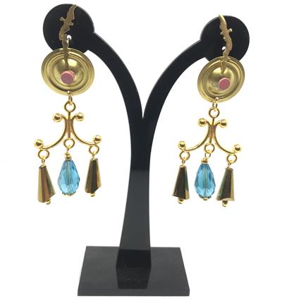 PENDULUM LIMITED COLL - circle - turquois drop