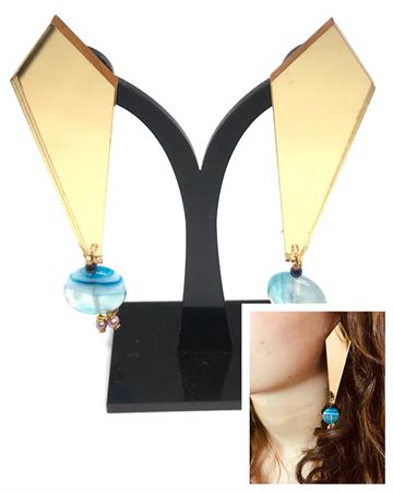 PENDULUM LIMITED COLL - plexi tie - blue
