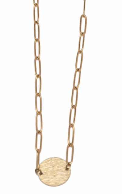 PENDULUM -  lang halskæde/long necklace - coint