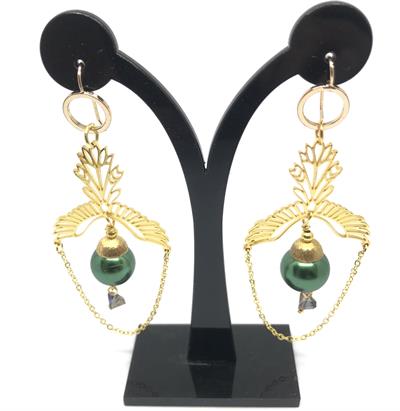 PENDULUM LIMITED COLL - wings with green Pearl 