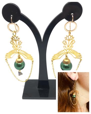 PENDULUM LIMITED COLL - wings with green Pearl 