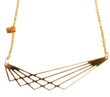 PENDULUM Kort halskæde/short necklace - Wing